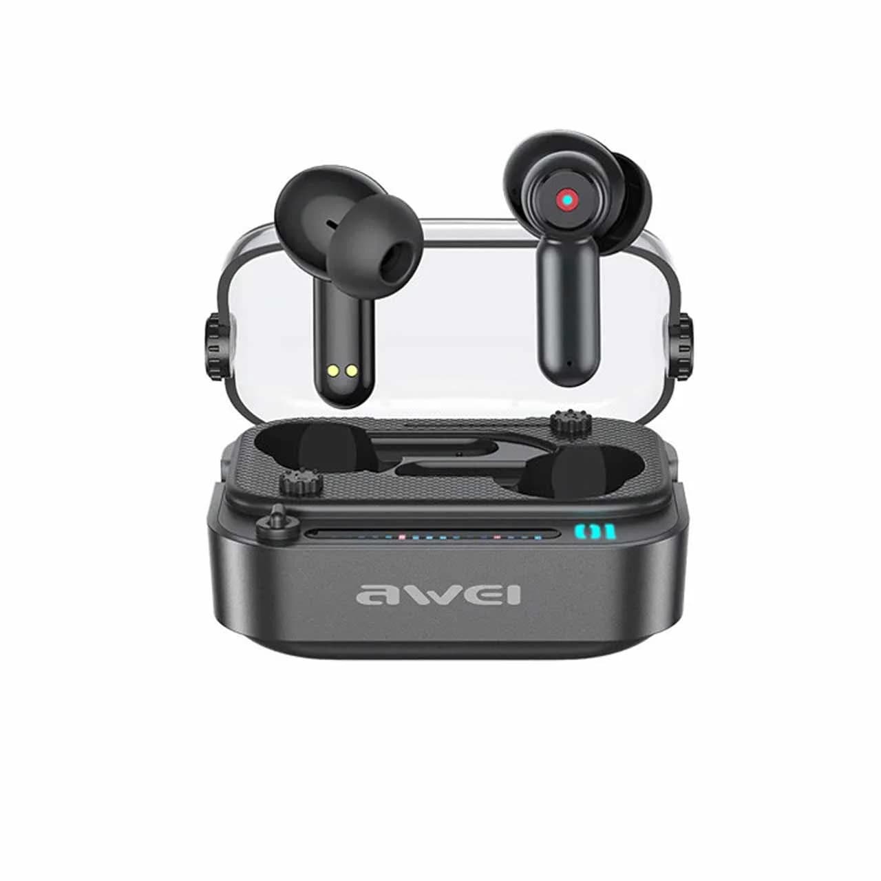 ایرفون بی سیم گیمینگ Awei مدل T58 ANC – مشکی – RYL — تصویر ۶