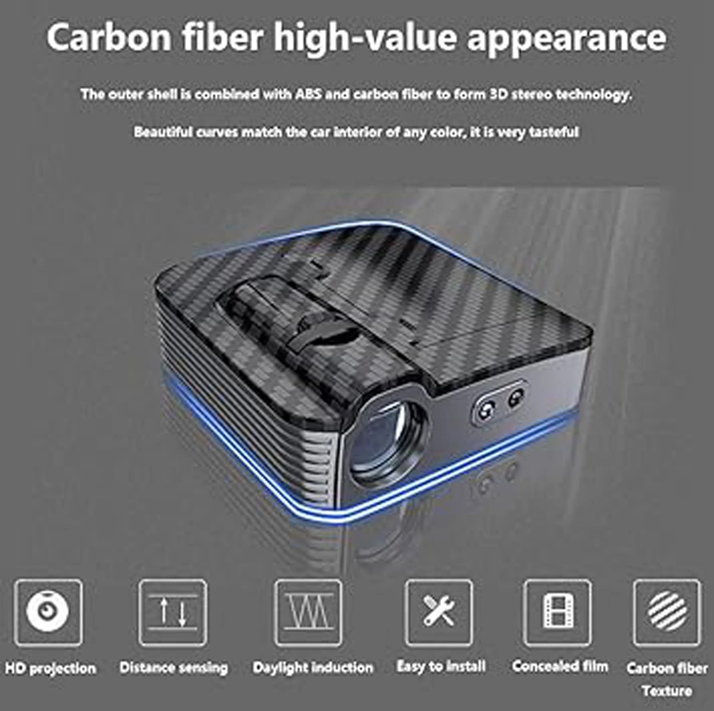 چراغ لوگو زیر درب خودرو طرح کربن مدل ولکام لایت مناسب برای بی ام دبلیو بسته دو عددی — تصویر ۶