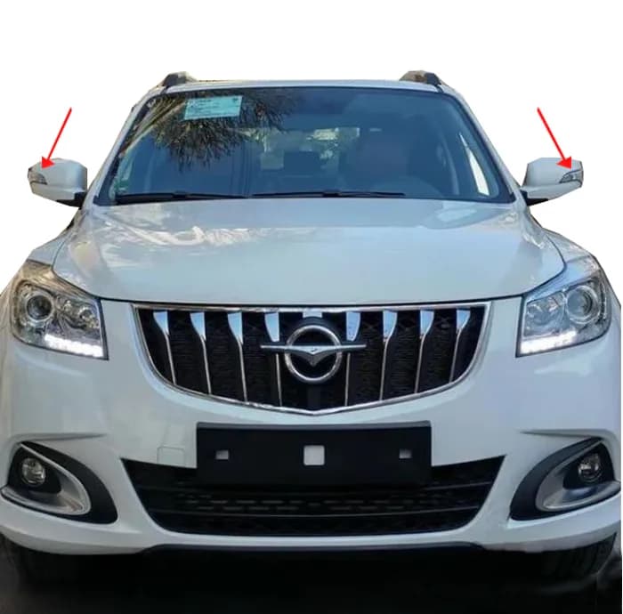 طلق چراغ راهنما آینه جانبی خودرو کد H3 مناسب برای هایما S7 بسته 2 عددی — تصویر ۲