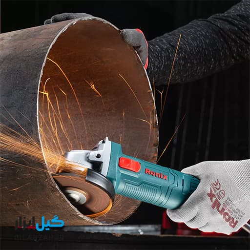 مینی فرز 880 وات 115 میلیمتر رونیکس مدل 3110N — تصویر ۱۱