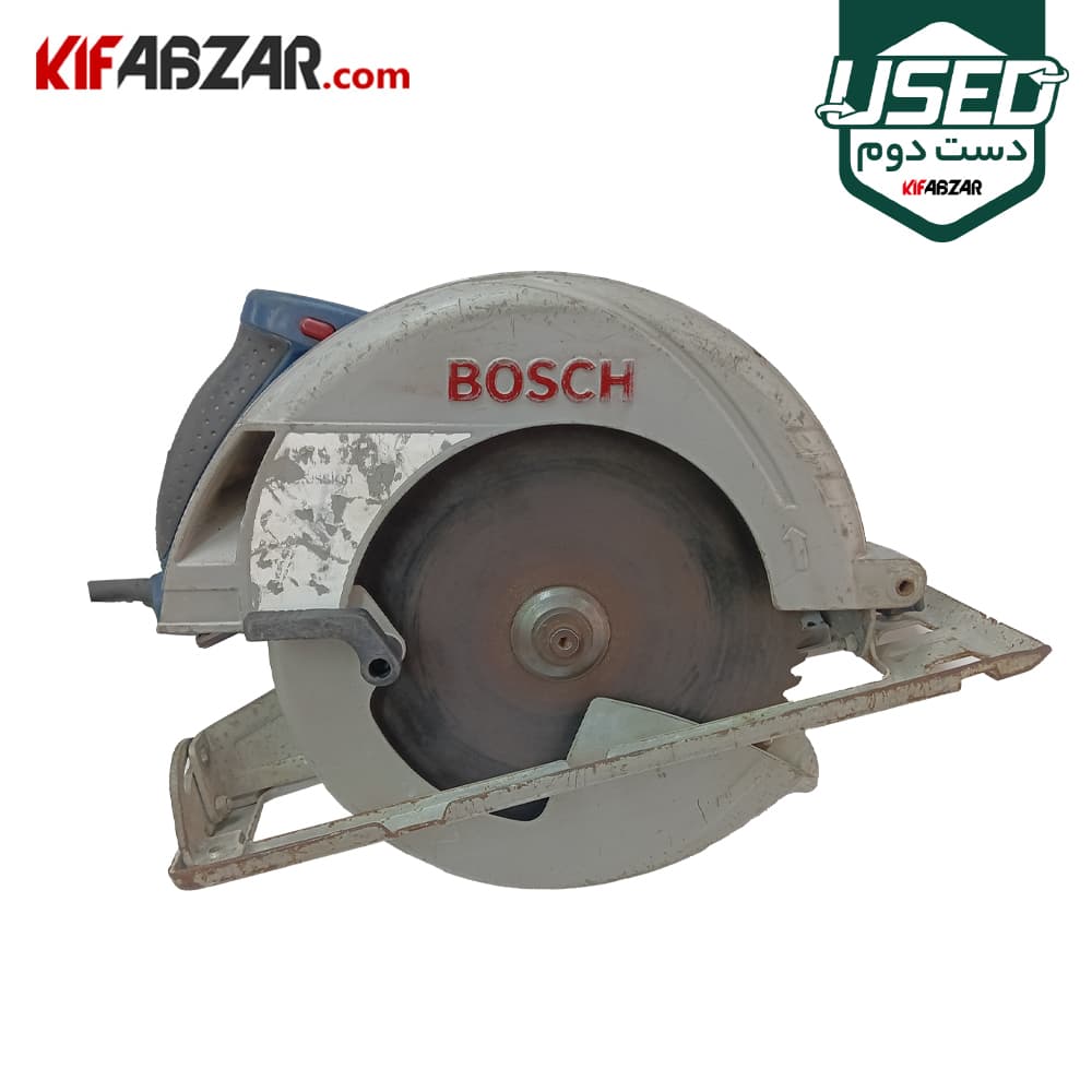 اره گردبر برقی 2050 وات بوش مدل GKS 235 Turbo دست دوم — تصویر ۲