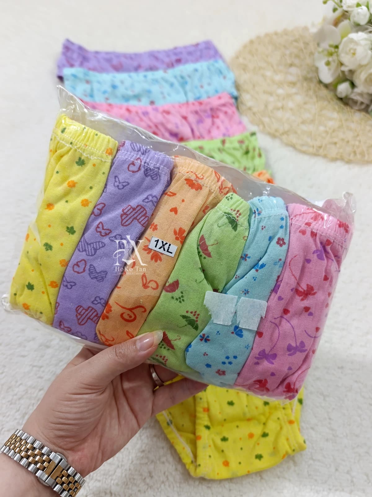 پک شورت زنانه بورسی اقتصادی 6 عددی XL کد 5049 — تصویر ۲