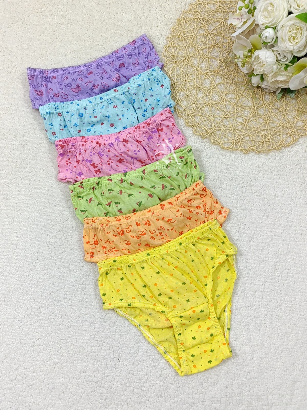 پک شورت زنانه بورسی اقتصادی 6 عددی XL کد 5049
