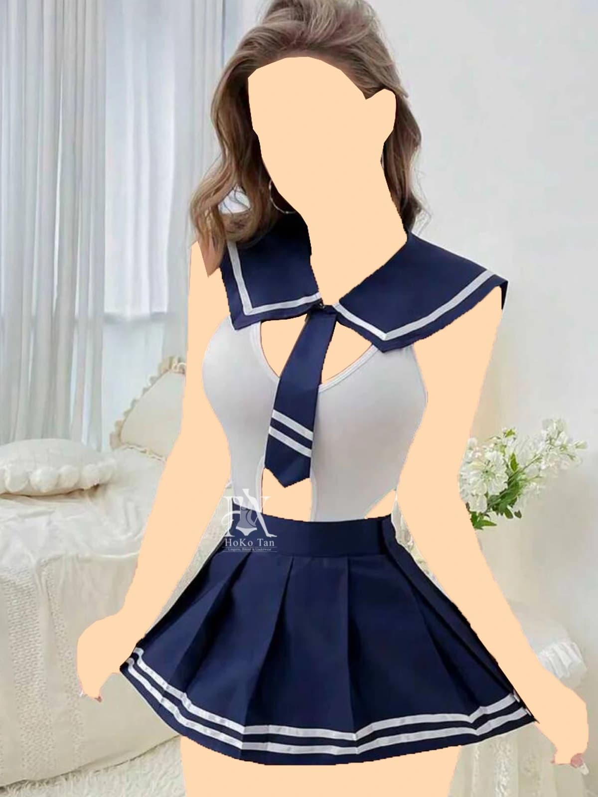 کاستوم دانش آموزی 4 تیکه جورابدار کد 2071 — تصویر ۵