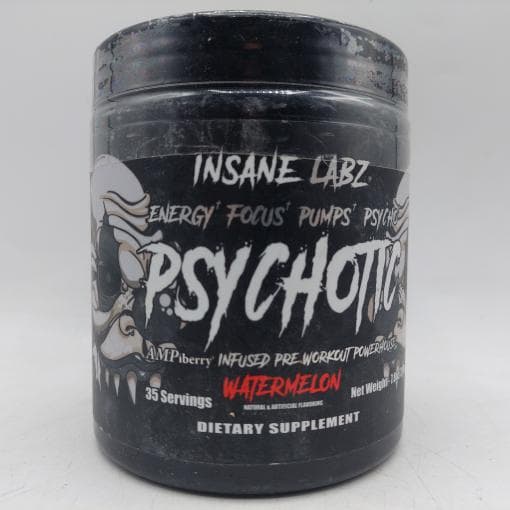 پمپ سایکوتیک بلک اینسین لبز Insane Labz PSYCHOTIC BLACK — تصویر ۲