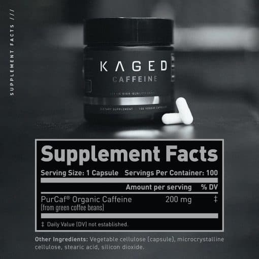 کافئین خالص کیجد KAGED Purcaf Caffeine — تصویر ۲
