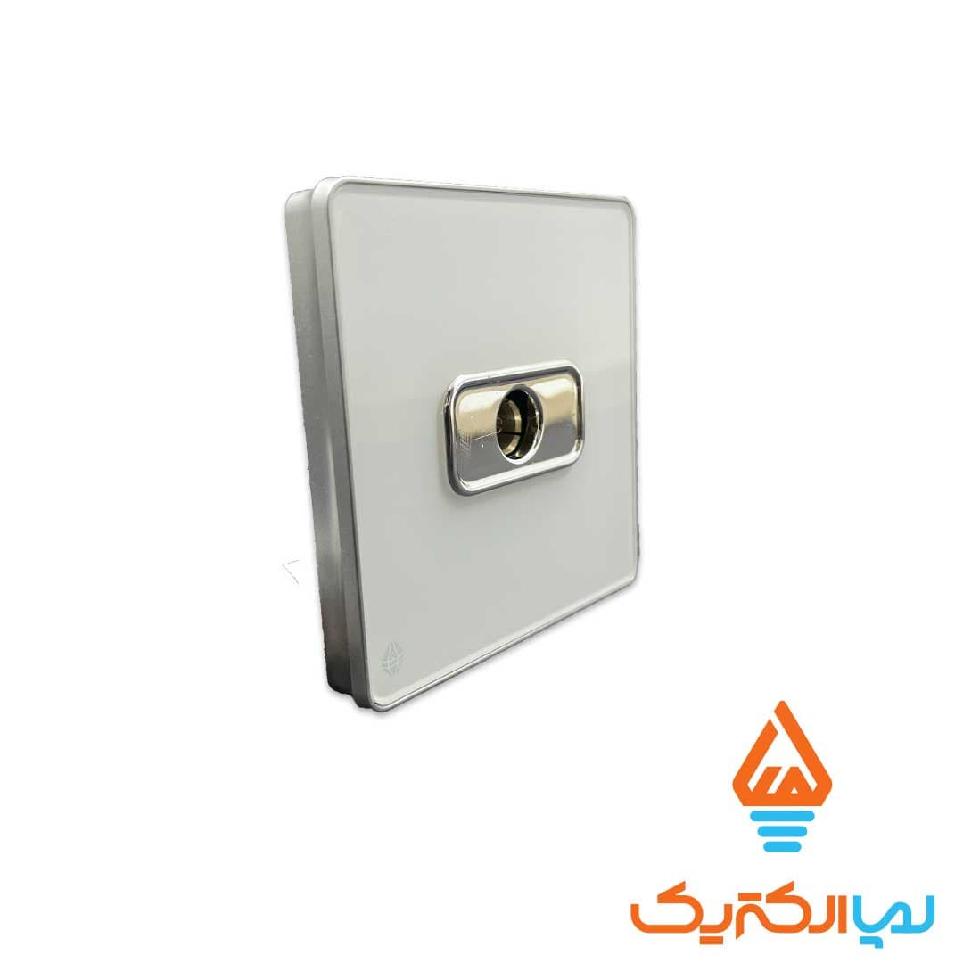 کلید و پریز یاقوت آسیا الکتریک – پریز آنتن — تصویر ۲