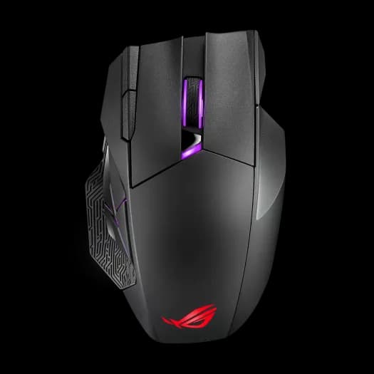 موس گیمینگ بی سیم به همراه استند شارژ Asus ROG Spatha X