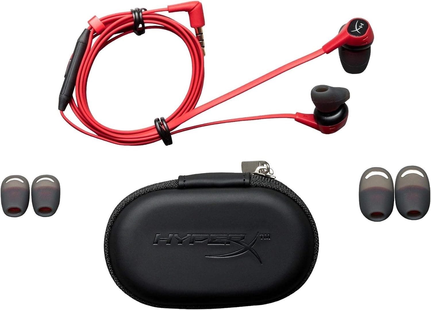 هندزفری هایپرایکس HyperX Cloud Earbuds II – قرمز — تصویر ۲