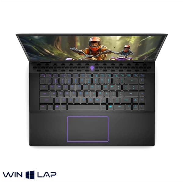 لپ تاپ Dell مدل – Alienware M16 R2 – 16 inch – پردازنده Core Ultra7 155H – گرافیک 8GB RTX 4070 حافظه RAM 16GB حافظه هارد SSD 1TB — تصویر ۲
