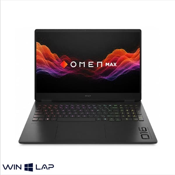 لپ تاپ HP Gaming مدل Omen Max 16 – پردازنده Ultra 9-275HX – گرافیک 12GB RTX 5070 Ti حافظه RAM 32GB حافظه هارد SSD 1Tb
