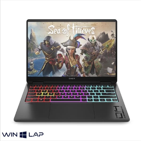 لپ تاپ HP مدل Omen Transcend 14 – 14.1 inch – پردازنده Ultra 9-185H – گرافیک 8GB RTX4060 حافظه RAM 32GB حافظه هارد SSD 1TB