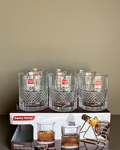 لیوان پذیرایی شش عددی مدل SALERNO دنی هوم | Danney Home کد 24-1349 — تصویر ۲