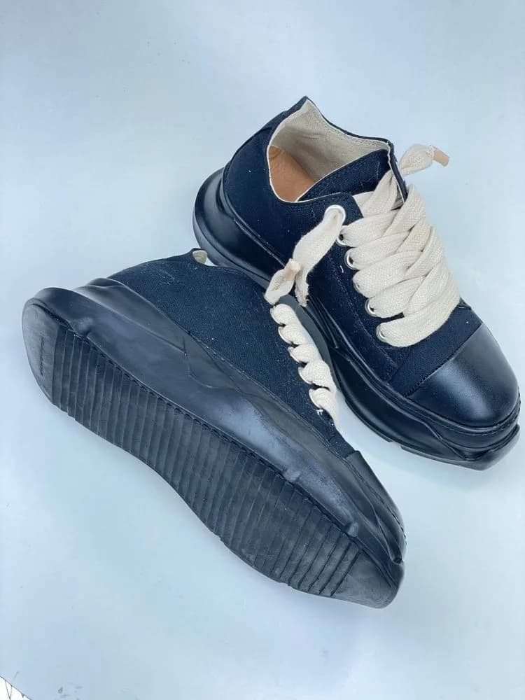 کد 3000 ونس ریک اونز RICK OWENS مشکی یکدست — تصویر ۶