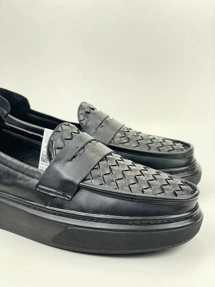 لوفر BOTTEGA VENETA بوتگا ونتا بافت حصیری کد3103 — تصویر ۲
