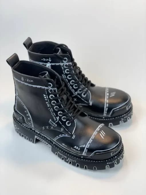 کد 2911 بوت بالنسیاگا BALENCIAGA گرافیکی — تصویر ۶