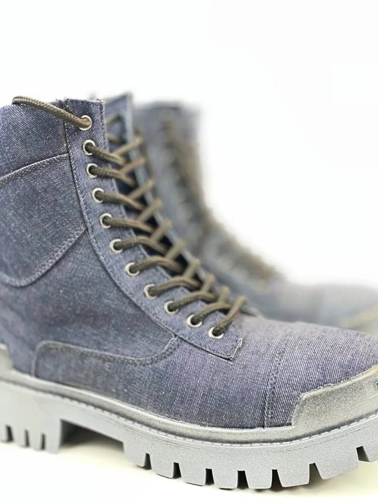 کد 2900 بوت جین سرمه‌ای بالنسیاگا BALENCIAGA — تصویر ۳