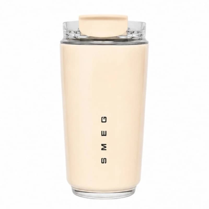 تراول ماگ اسمگ Smeg طرح رنگ صورتی گنجایش 240 میل