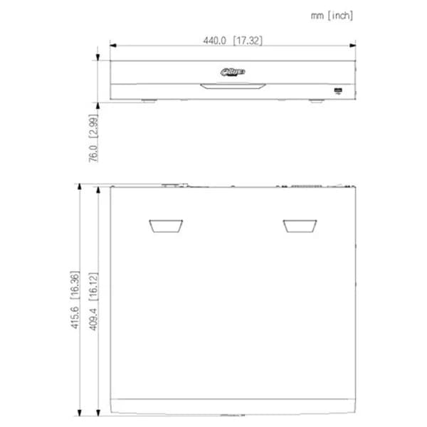 دستگاه NVR داهوا 32 کانال DHI-NVR4432-EI 16MP — تصویر ۵