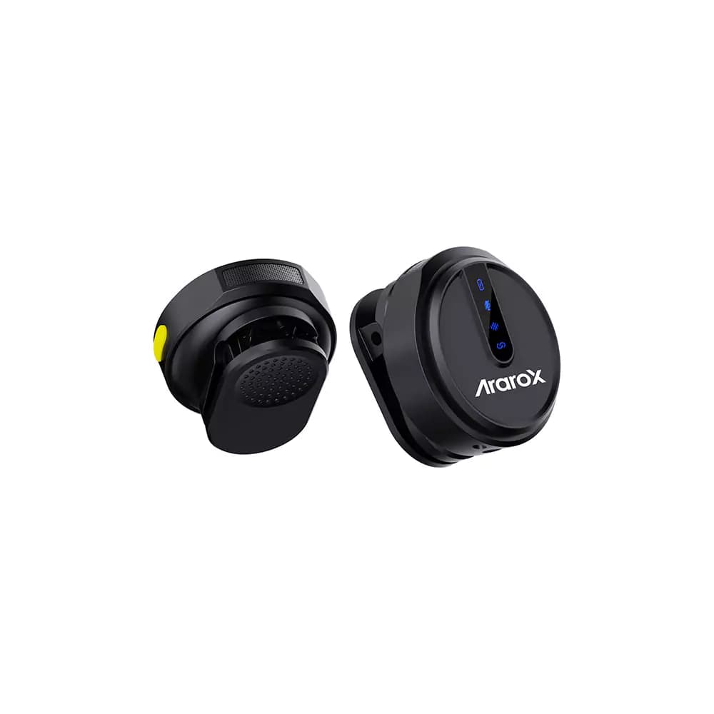 میکروفون بی سیم یقه ای آراروکس Ararox Microphone M1 Dual — تصویر ۸