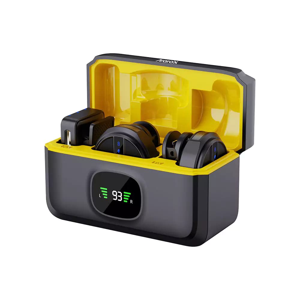 میکروفون بی سیم یقه ای آراروکس Ararox Microphone M1 Dual — تصویر ۲