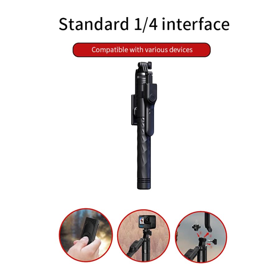 سه پایه موبایل جیماری Jmary Selfie Stick KT 239 — تصویر ۳