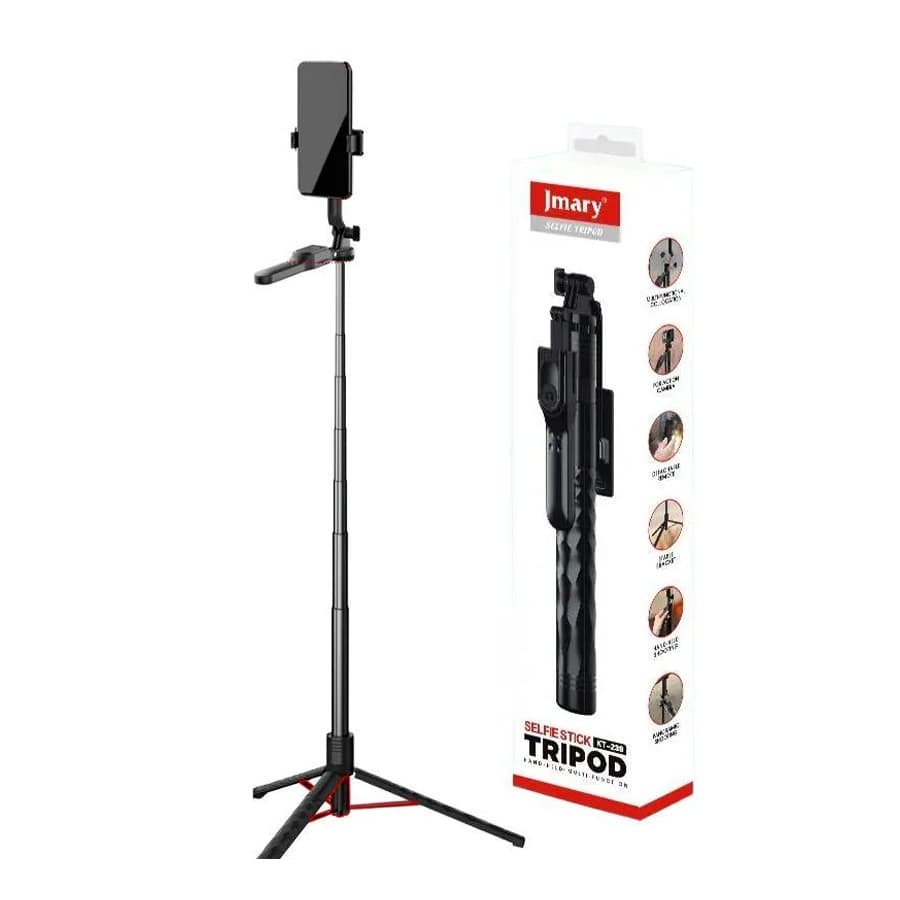 سه پایه موبایل جیماری Jmary Selfie Stick KT 239 — تصویر ۸