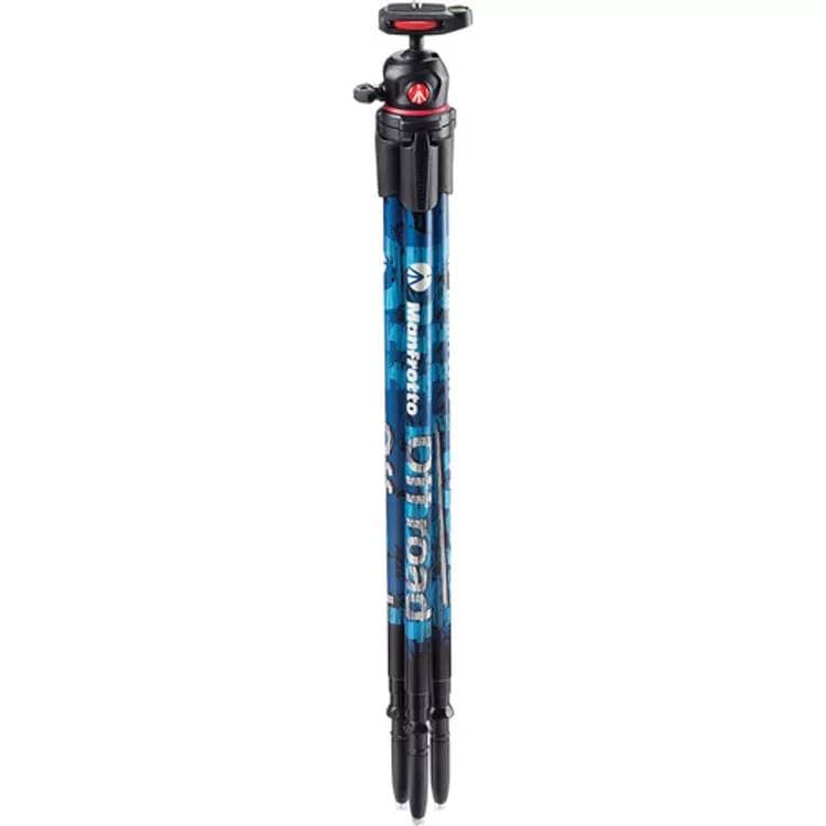 سه پایه دوربین عکاسی مانفروتو (Manfrotto MKOFFROAD Off road (Blue — تصویر ۲