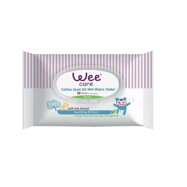 دستمال مرطوب گياهی wee care — تصویر ۲