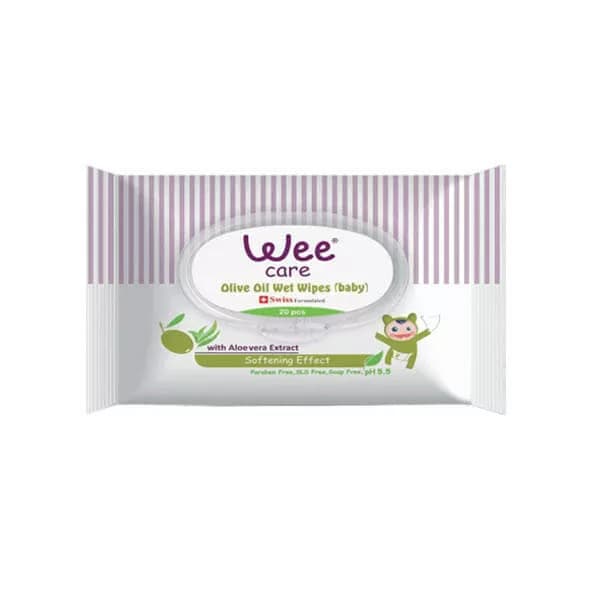 دستمال مرطوب گياهی wee care — تصویر ۳