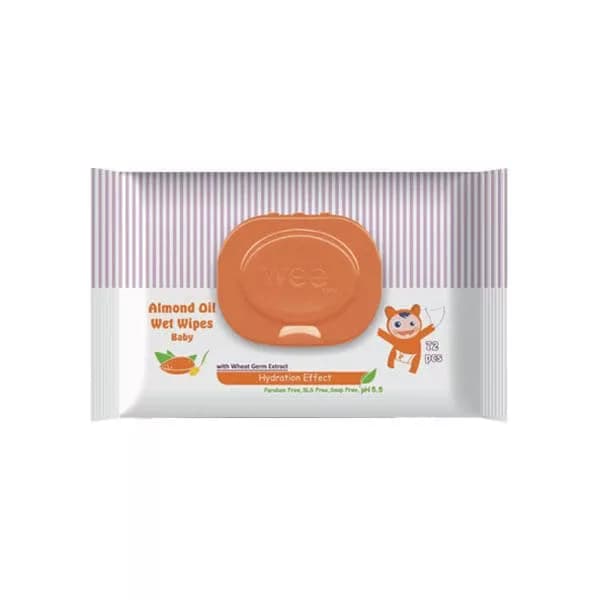 دستمال مرطوب گياهی 72 عددی وی کر wee care — تصویر ۲