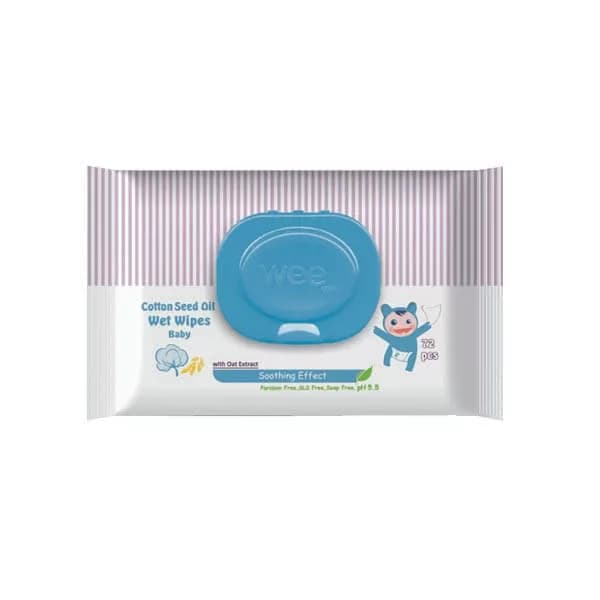 دستمال مرطوب گياهی 72 عددی وی کر wee care