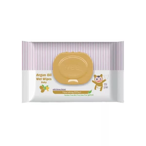 دستمال مرطوب گياهی 72 عددی وی کر wee care — تصویر ۳