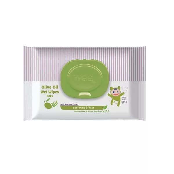 دستمال مرطوب گياهی 72 عددی وی کر wee care — تصویر ۴