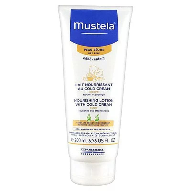 لوسیون بدن کودک حاوی کلد کرم موستلا Mustela