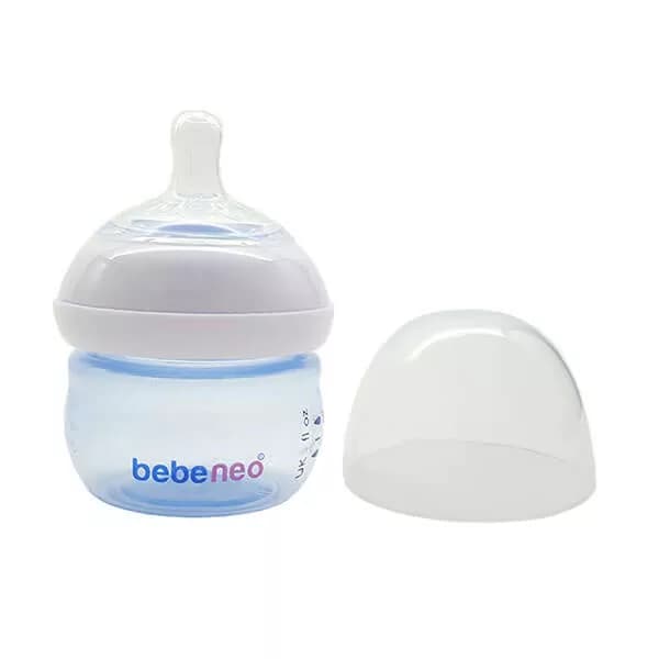بطری شيرخوری دهانه عريض نچرال 60 ميل Bebeneo — تصویر ۳
