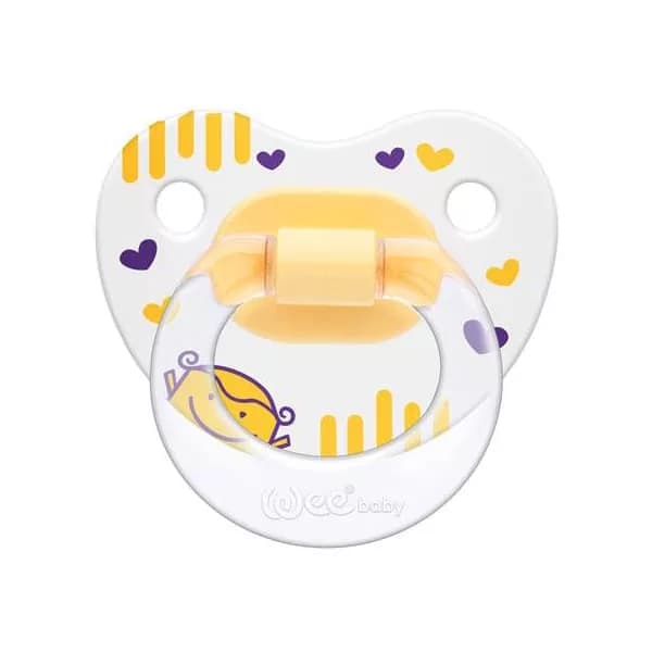 پستانک وی مدل 833 ارتودنسی تمام چاپ سایز 1 wee baby — تصویر ۳