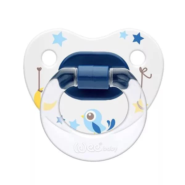 پستانک وي مدل 834 ارتودنسي تمام چاپ سایز 2 wee baby — تصویر ۴