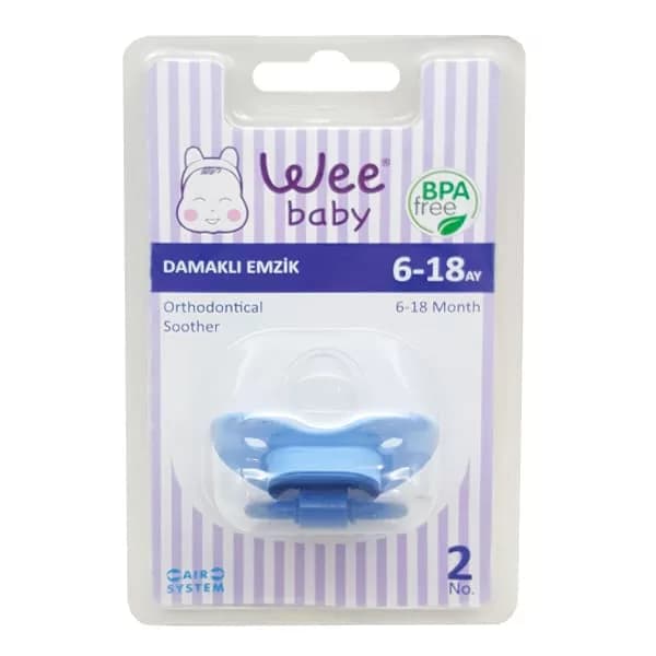 پستانک وي مدل 819 مات ارتودنسي سايز 2 wee baby — تصویر ۲