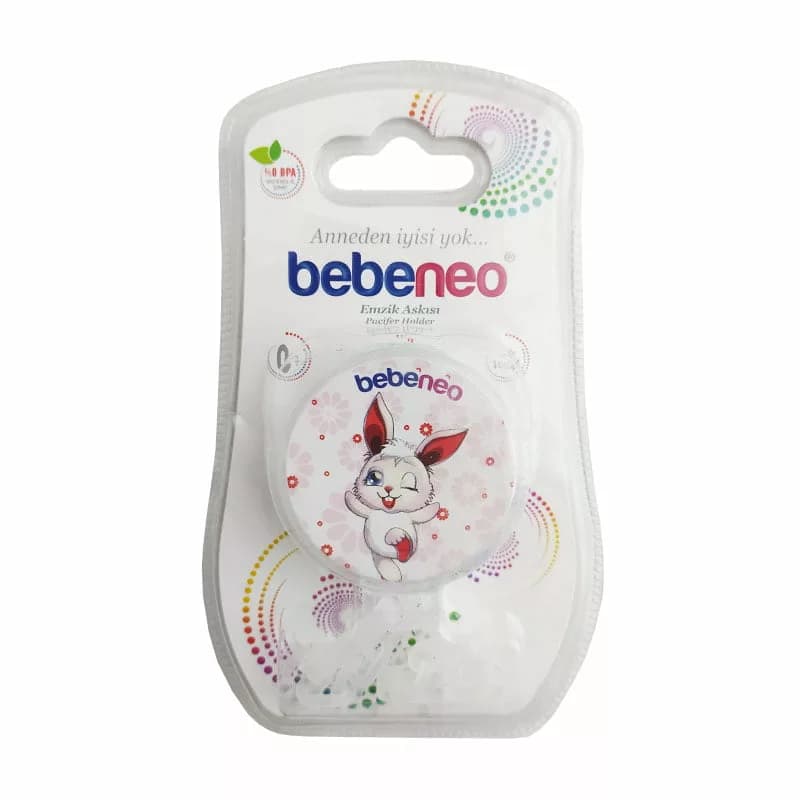 زنجیر پستانک پلاستیکی طرح كارتونی Bebeneo — تصویر ۷