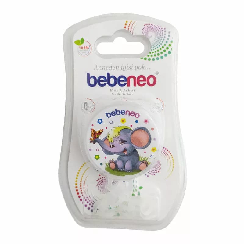 زنجیر پستانک پلاستیکی طرح كارتونی Bebeneo — تصویر ۸