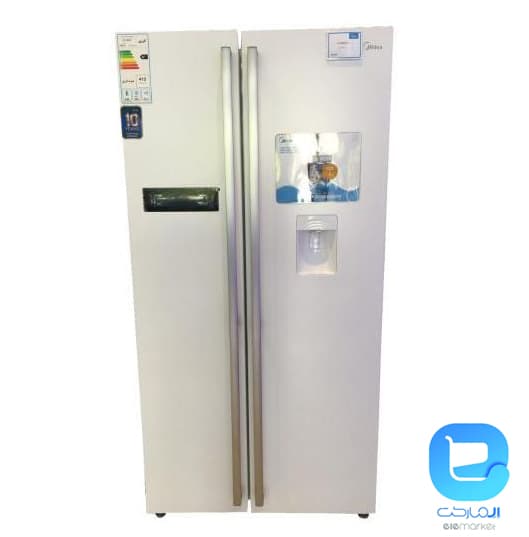 یخچال فریزر ساید بای ساید میدیا مدل HC683WEN — تصویر ۲