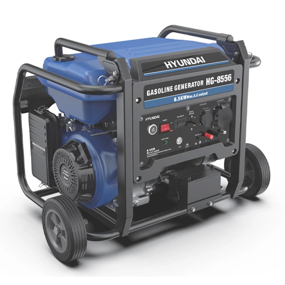 موتور برق بنزینی 6.5 کیلو وات هیوندای مدل HG-8556 PRO