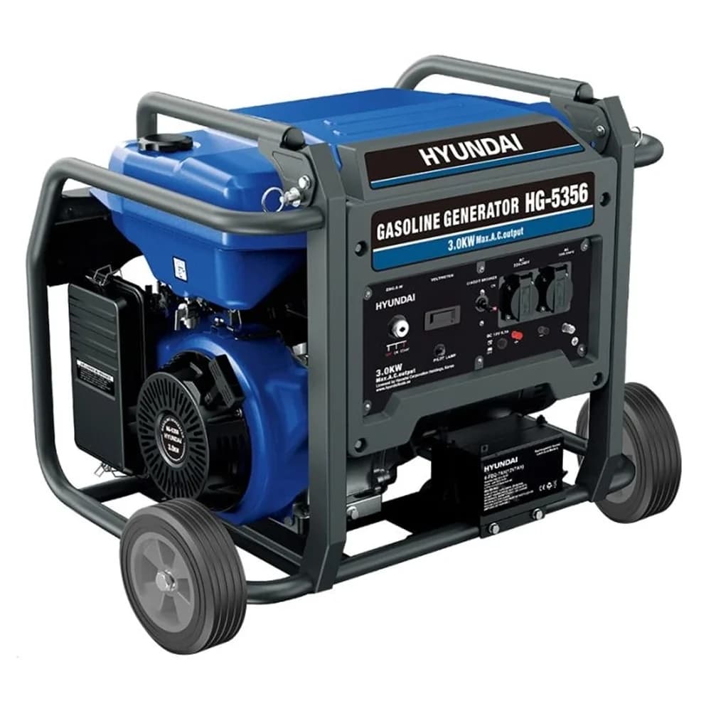 موتور برق بنزینی 3 کیلووات هیوندای مدل HG-5356