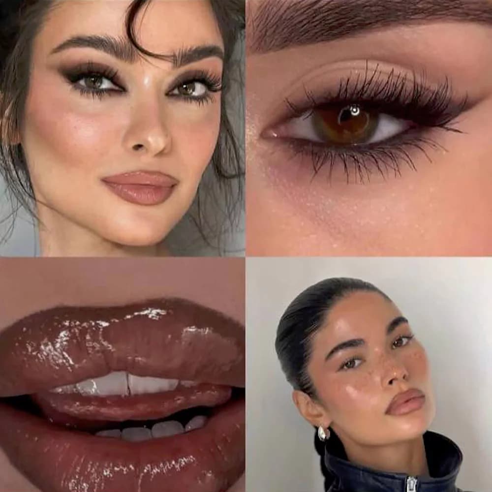 مداد چشم و لب قهوه ای — تصویر ۲