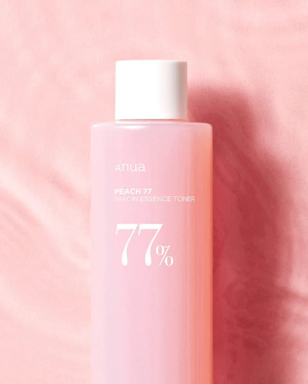تونر اسنس روشن‌ کننده آنوا مدل Peach 77 Niacin — تصویر ۳