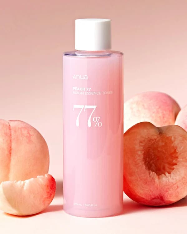تونر اسنس روشن‌ کننده آنوا مدل Peach 77 Niacin — تصویر ۴