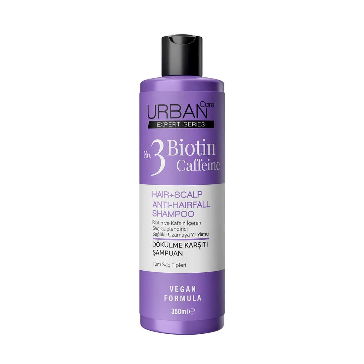 شامپو ضد ریزش اربن کر مدل Biotin & Caffeine