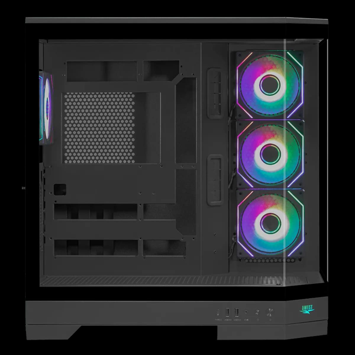 کیس کامپیوتر گیمینگ اوست مدل GT-AQ1 — تصویر ۶