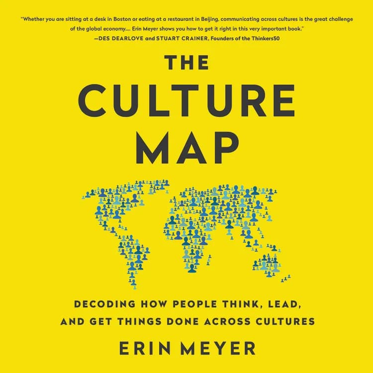 کتاب The Culture Map (نقشه فرهنگ: رمزگشایی چگونگی تفکر، رهبری و به انجام رساندن کارها در فرهنگ‌های مختلف) نسخه انگلیسی PDF | ارین مایر